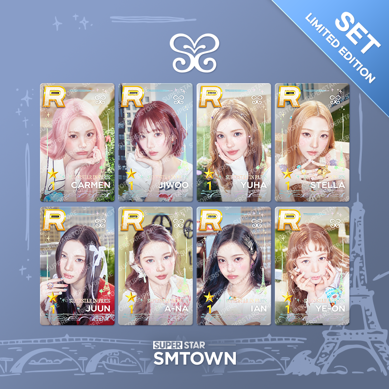 SET] Hearts2Hearts : SUPERSTAR IN PARIS : FULL Set Package