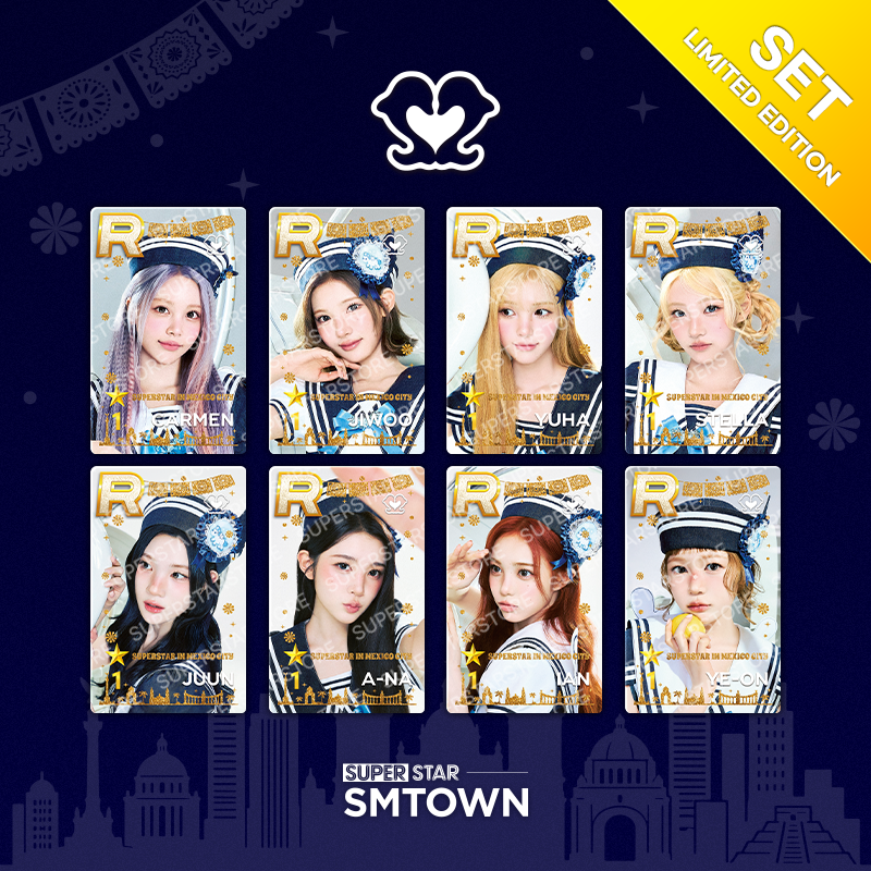 hearts2hearts SMTOWN SUPERSTAR ステラ SET] Hearts2Hearts : SUPERSTAR IN MEXICO CITY : Full Set Package
