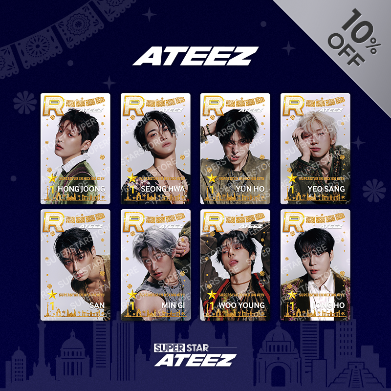 【ATEEZ】サン トレカ superstar Paris パリ限定 ATEEZ : SUPERSTAR IN MEXICO CITY : Package - SUPERSTAR STORE
