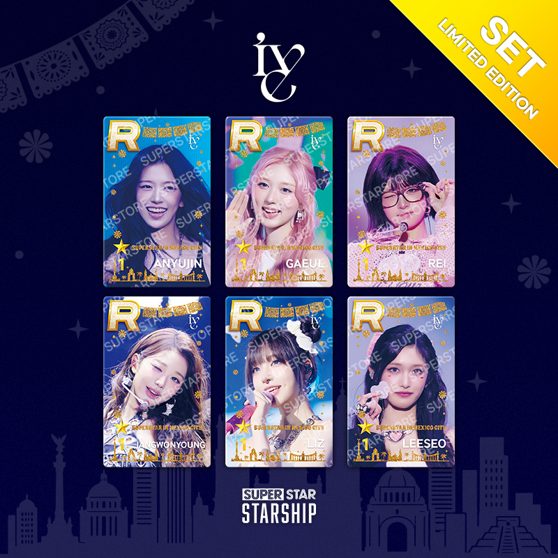 SET] IVE : SUPERSTAR IN MEXICO CITY : Full Set Package - SUPERSTAR