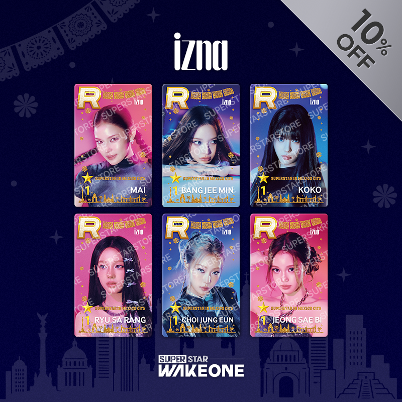 izna Mnet showcase 応募特典　6枚セット izna Mnet showcase 応募特典 6枚セット izna [SHOWCASE GIFT EVENT