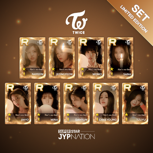 TWICE - SUPERSTAR SSJYP Once Again 8th Anniversary Photocard