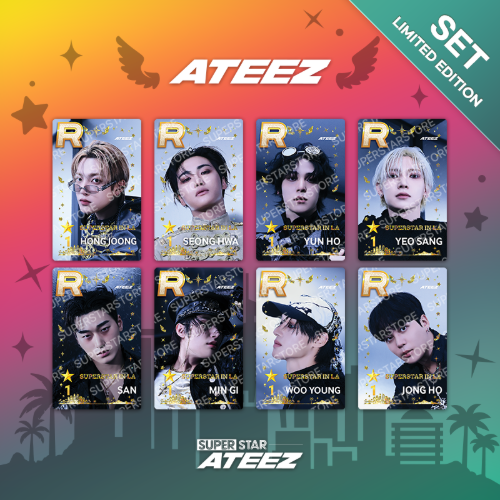 ATEEZ superstar LA PVC トレカ ミンギ 【公式通販】