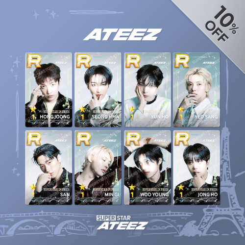 SET] ATEEZ : SUPERSTAR IN PARIS : FULL Set Package - SUPERSTAR STORE