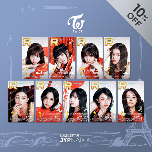 TWICE SSJYP ロサンゼルス コンプセット トレカ SUPERSTAR TWICE