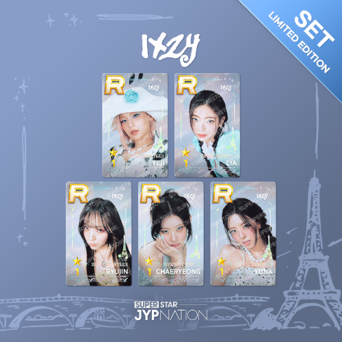 SET] ITZY : SUPERSTAR IN PARIS : FULL Set Package - SUPERSTAR STORE