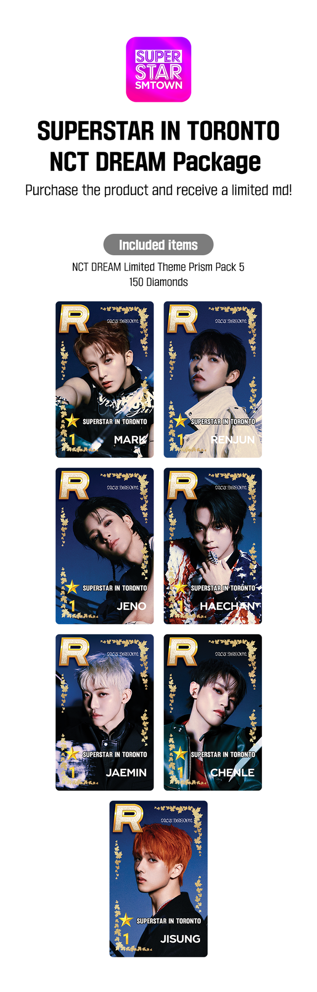 smtown トロント NCT dream SUPERSTAR トレカ nct dream super star トロント