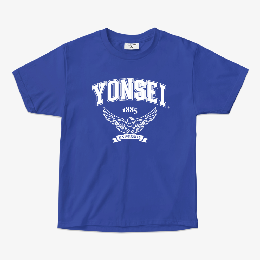 연세대 독수리 레귤러핏 크루넥 연세대학교 티셔츠