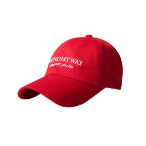 【FOUND MY WAY】 Signature Lettering Logo ball cap - Black Signature Lettering Logo ball cap - Black - FOUND MY WAY