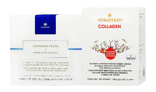 (묶음상품) 콜라겐 1박스(2주분)+다이아몬드 펄 1박스(2주분)!