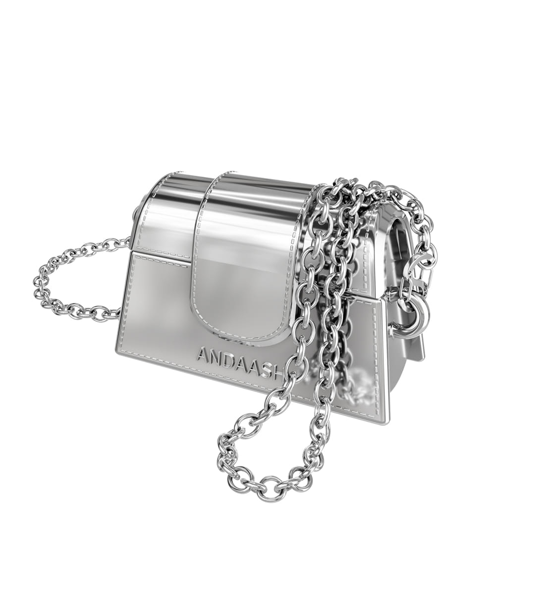 【韓国ANDAASH アンダッシュ】Airpods GAB 01 SILVER Airpods GAB 01 SILVER - ANDAASH