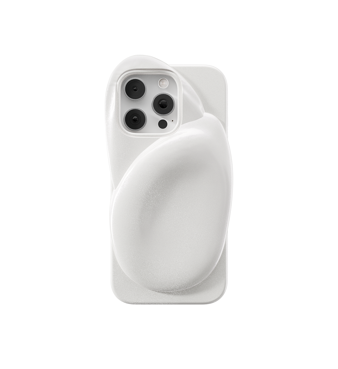 ANDAASH iPhone ケース　PEBBLE Cream iPhone PEBBLE Cream - ANDAASH