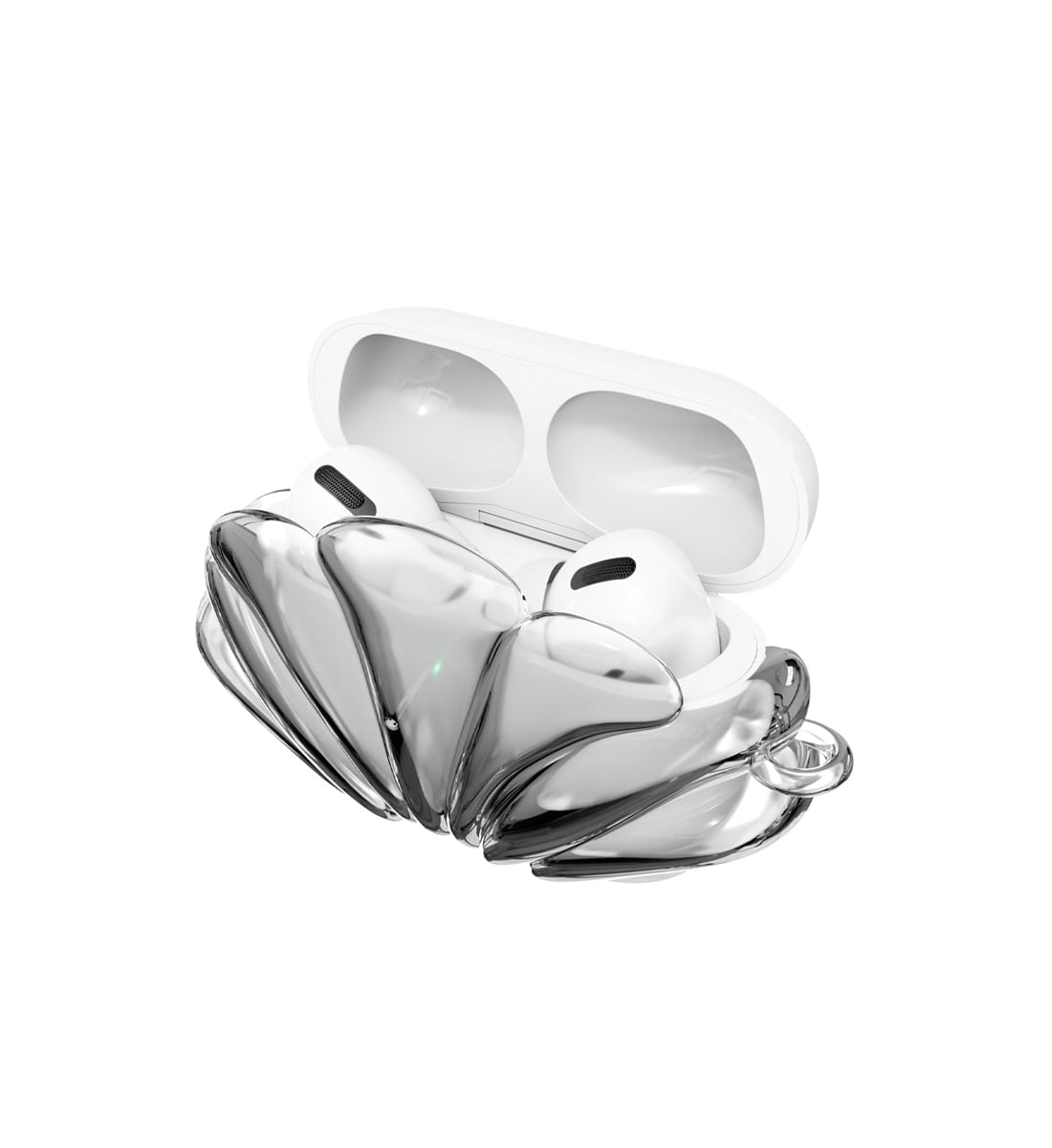 【韓国ANDAASH アンダッシュ】Airpods CHA 01 CLEAR ANDAASH バッグ型エアポッドケース Airpods GAB 01 Clear