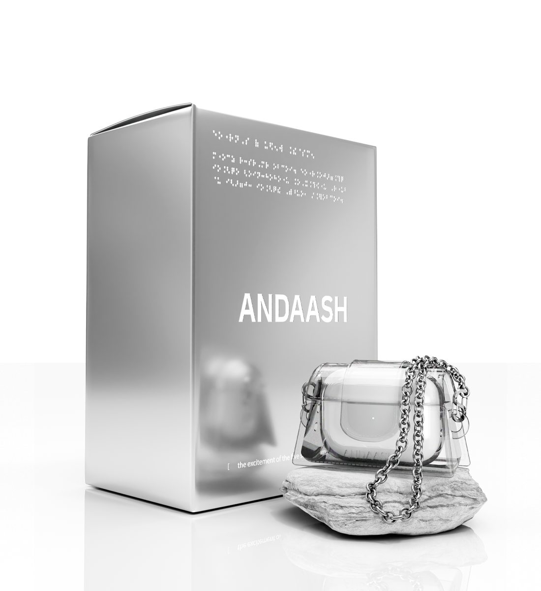 【AND A ASH】Airpods GAB 01 CLEAR Airpods GAB 01 CLEAR - ANDAASH
