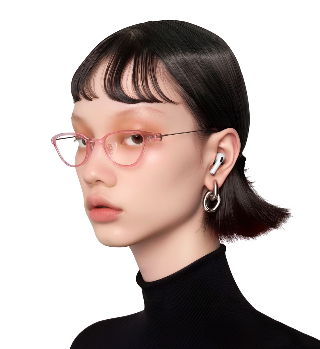 Airpods BOW 01 PINK edition - ANDAASH