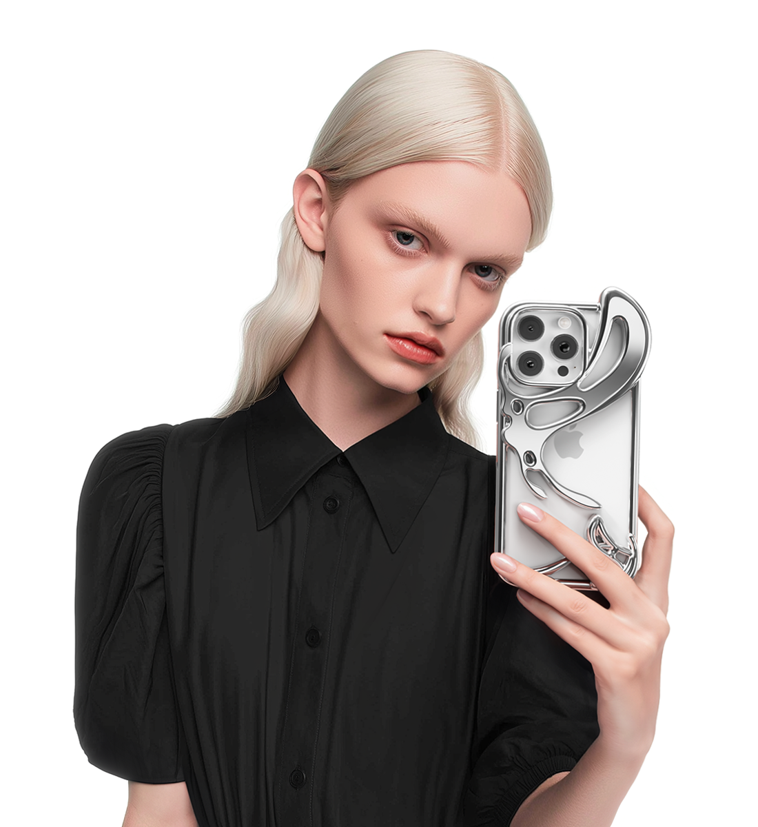 ANDAASH iPhoneケース BFY silver iPhone16 iPhone BFY Silver - ANDAASH