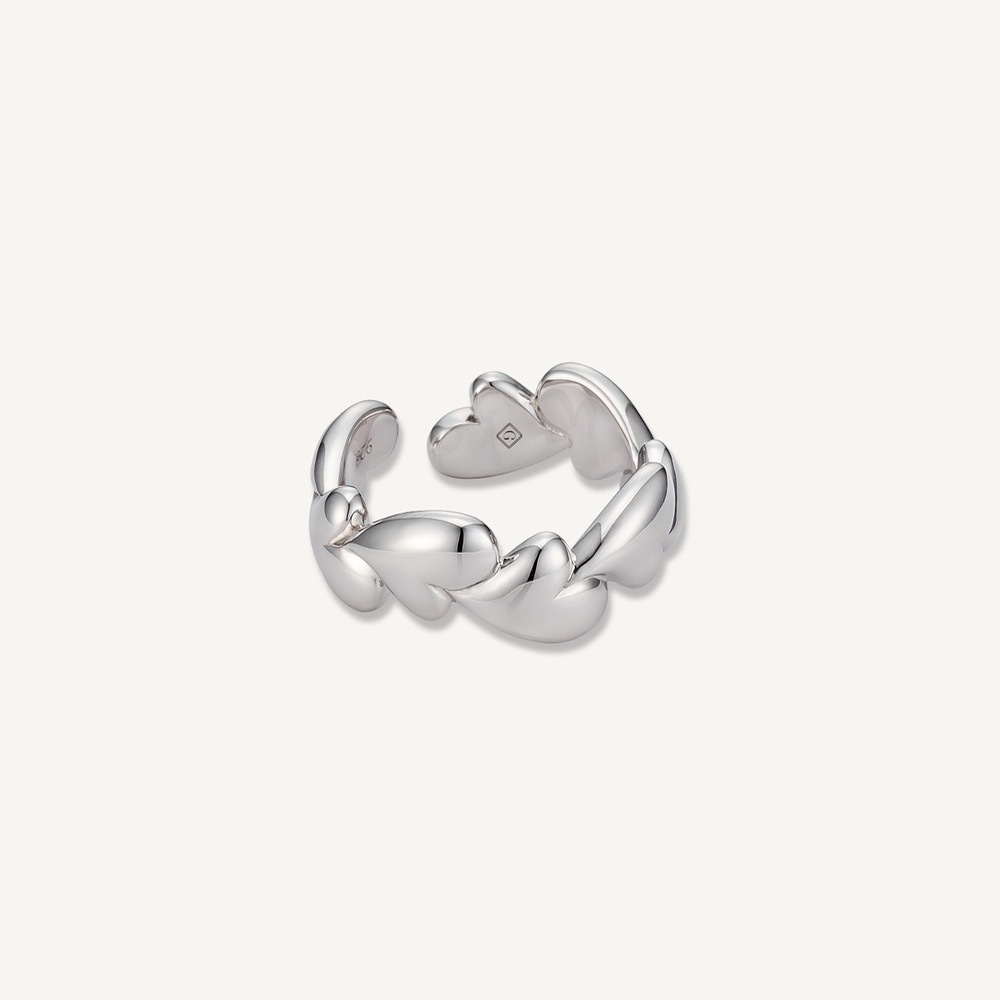 [미스그린] 벌룬 하트 시그니처 반지 | Balloon Heart Signature Ring