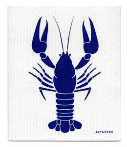 [Jangneus] 장니우스 Blue Crayfish 셀룰로스 행주 / Made in England