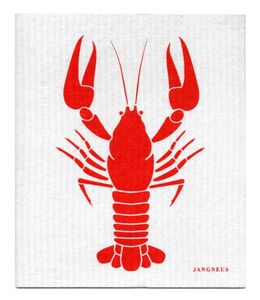 [Jangneus] 장니우스 Red Crayfish  셀룰로스 행주 / Made in England