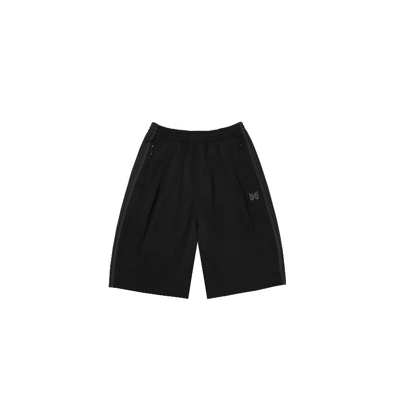 Needles x LHP Track Shorts Poly Smooth - Black - SUPERPLACE21