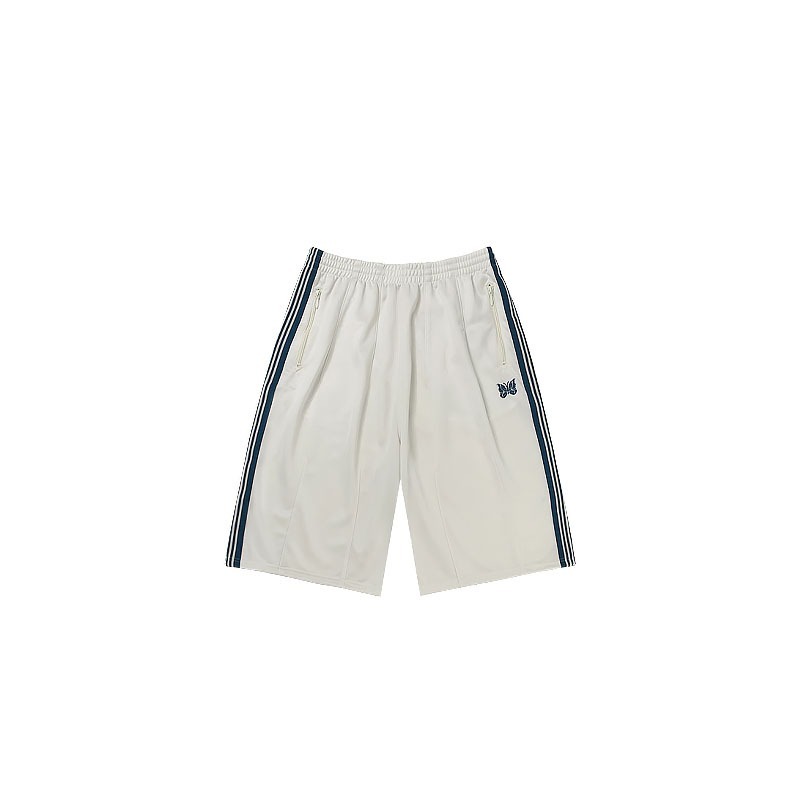 Needles x LHP Track Shorts Poly Smooth - White - SUPERPLACE21