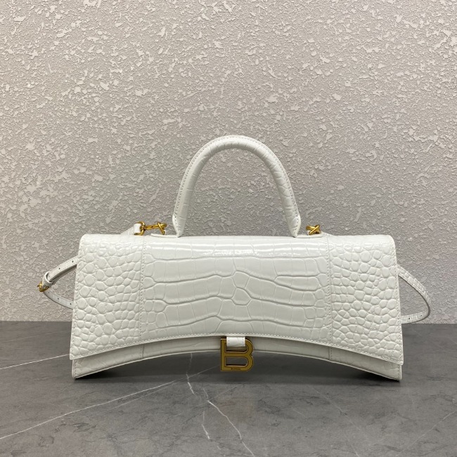 발렌시아가 Hourglass Top Handle BAG