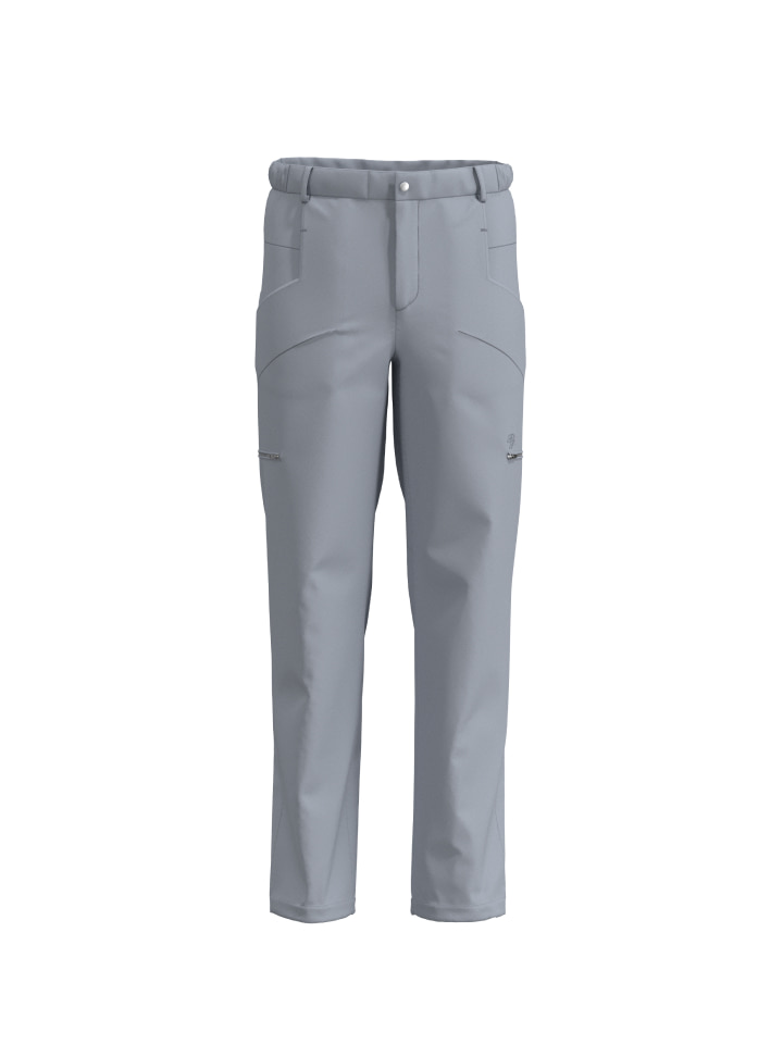 Cargo pocket Loose fit pants (Grey)