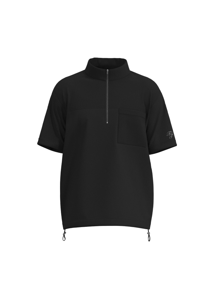 Half zip up shirts (Black)