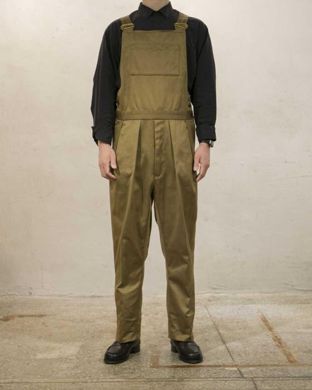 TURPAN SATIN OVERALL(TAUPE) - 니트서울