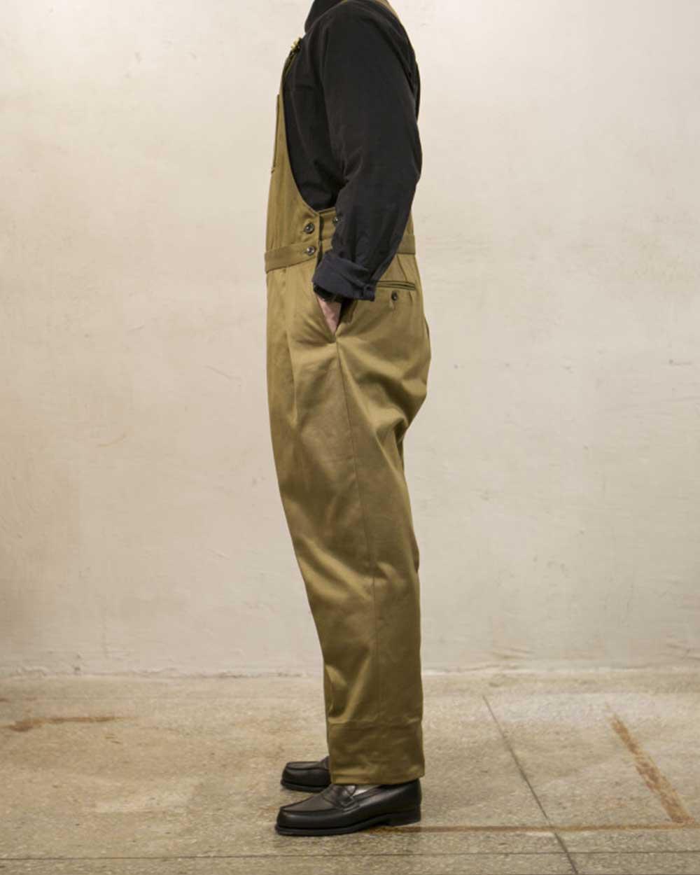 TURPAN SATIN OVERALL(TAUPE) - 니트서울