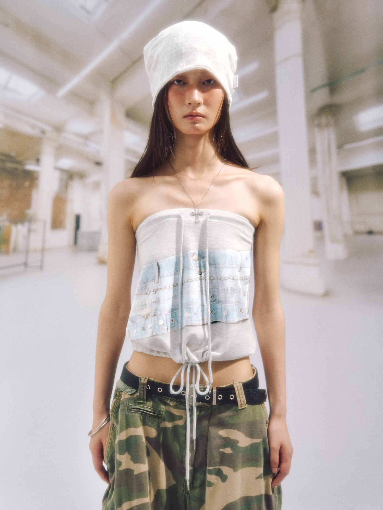 韓国注目ブランド★[SOMSOC] SOMSOC LOGO CROP TOP NEW - NEW - SOMSOC.KR