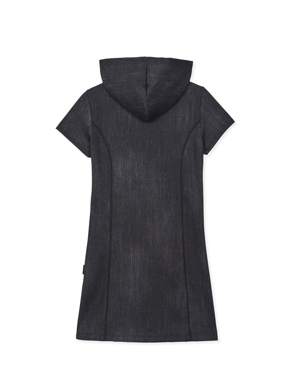 韓国注目ブランド★[SOMSOC] MEW SHIRRING HOODIE ZIP DRESS SOMSOC] MEW SHIRRING HOODIE ZIP DRESS_BLACK - SOMSOC | 리켓