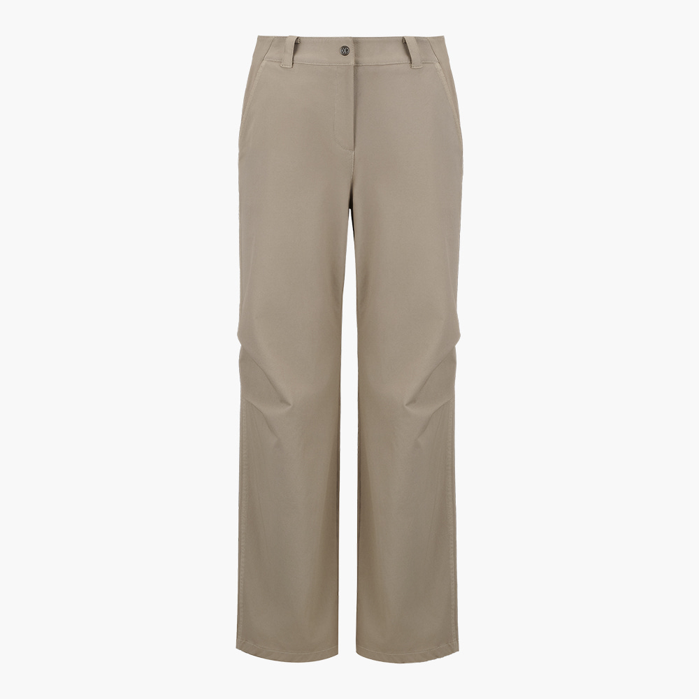 [26FW] SIGNATURE DYEING STRAIGHT WIDE FIT PANTS_L/BROWN - ICEBERG GOLF