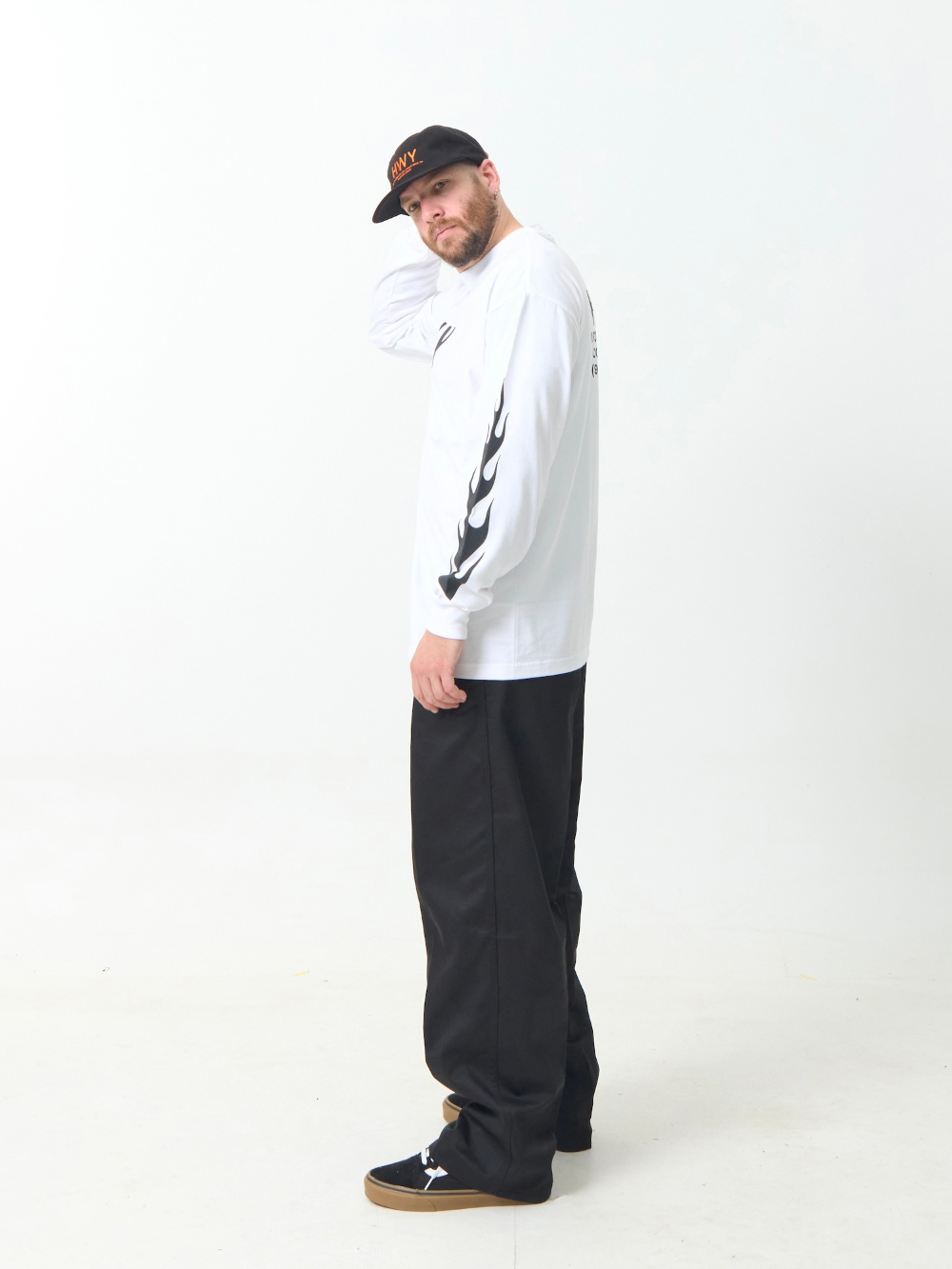 HWY] HAWG LONG SLEEVE WHITE - CHOPPER DEPT