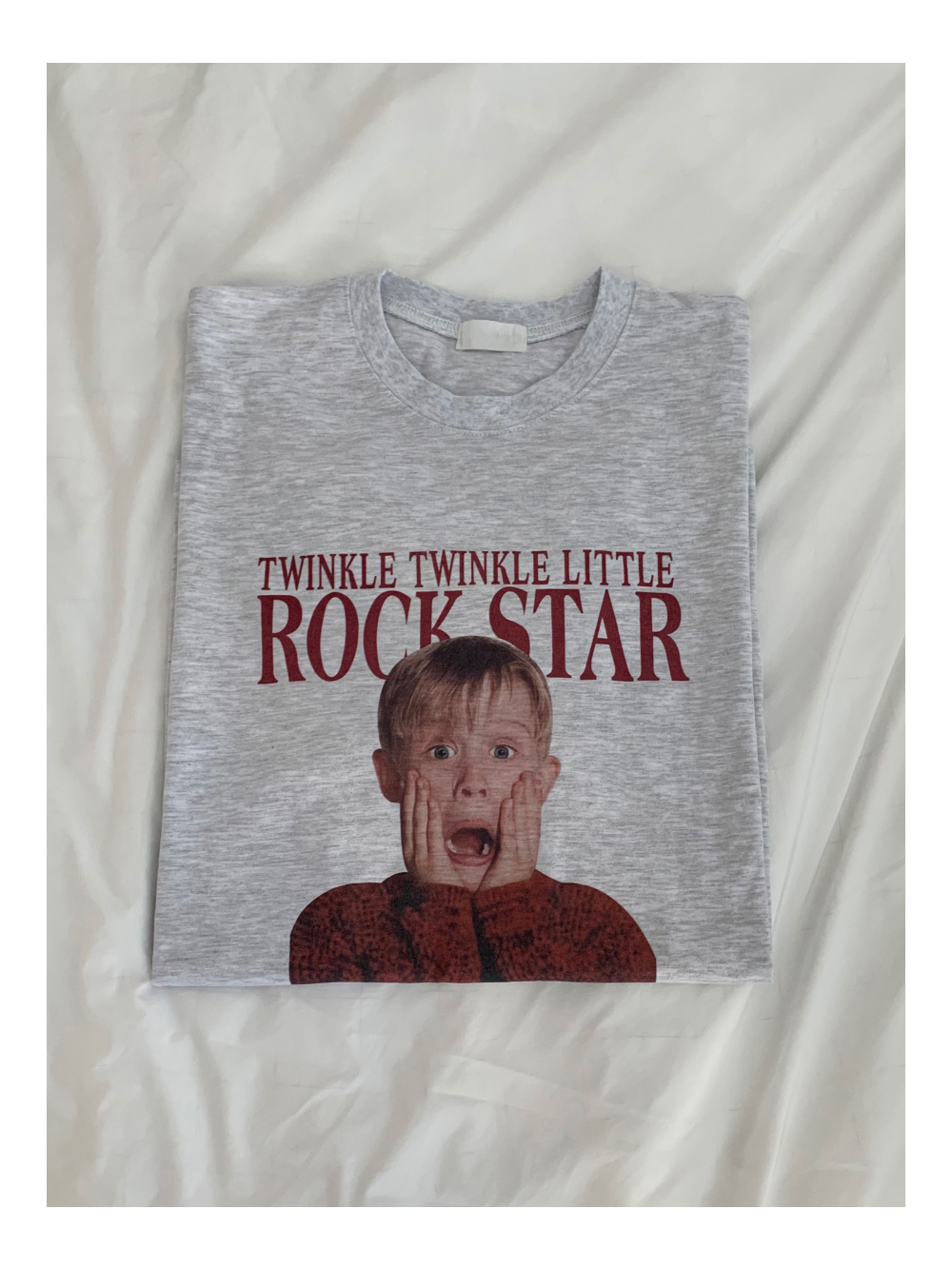 HOME ALONE KEVIN T (WHITE / MELANGE)