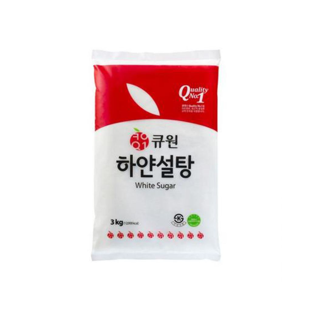 [첫구매] 큐원 하얀설탕 3kg
