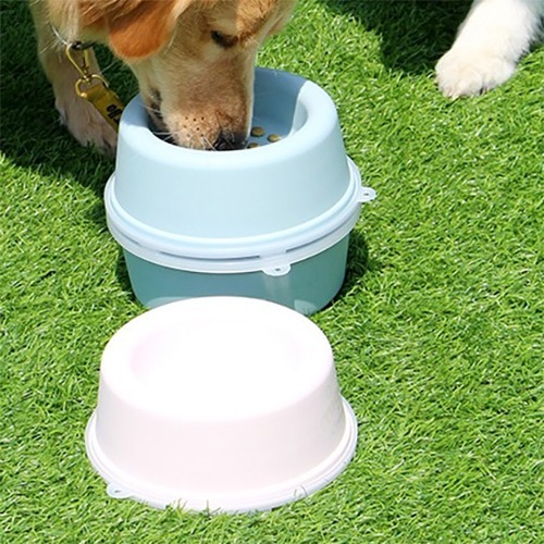 PAMIGO 강아지 피크닉 도시락 밥그릇 물그릇 식기