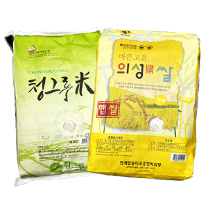 햅쌀 의성진쌀 10Kg 청그루미 10Kg 밥맛보장