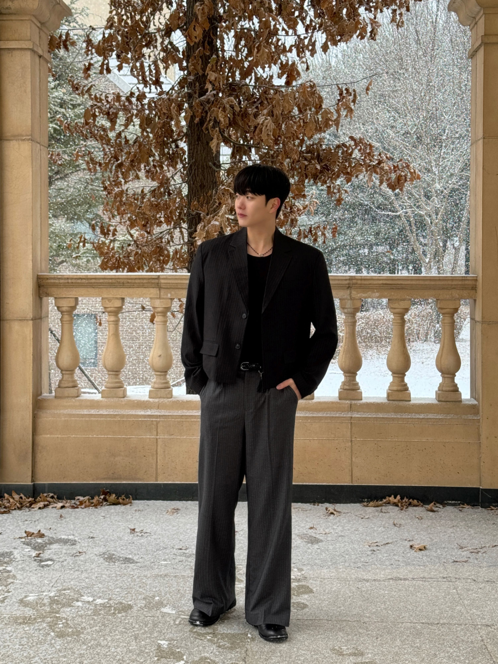 재킷 모델 착용 이미지-S1L17