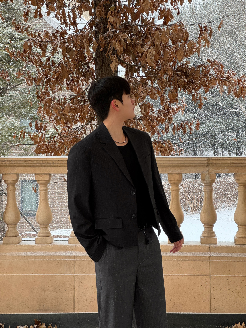 재킷 모델 착용 이미지-S1L18