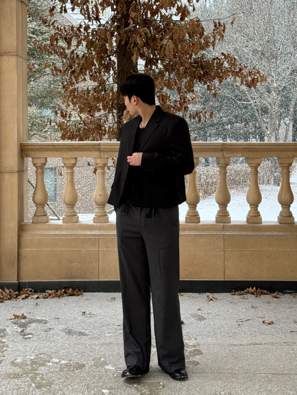 재킷 모델 착용 이미지-S1L21