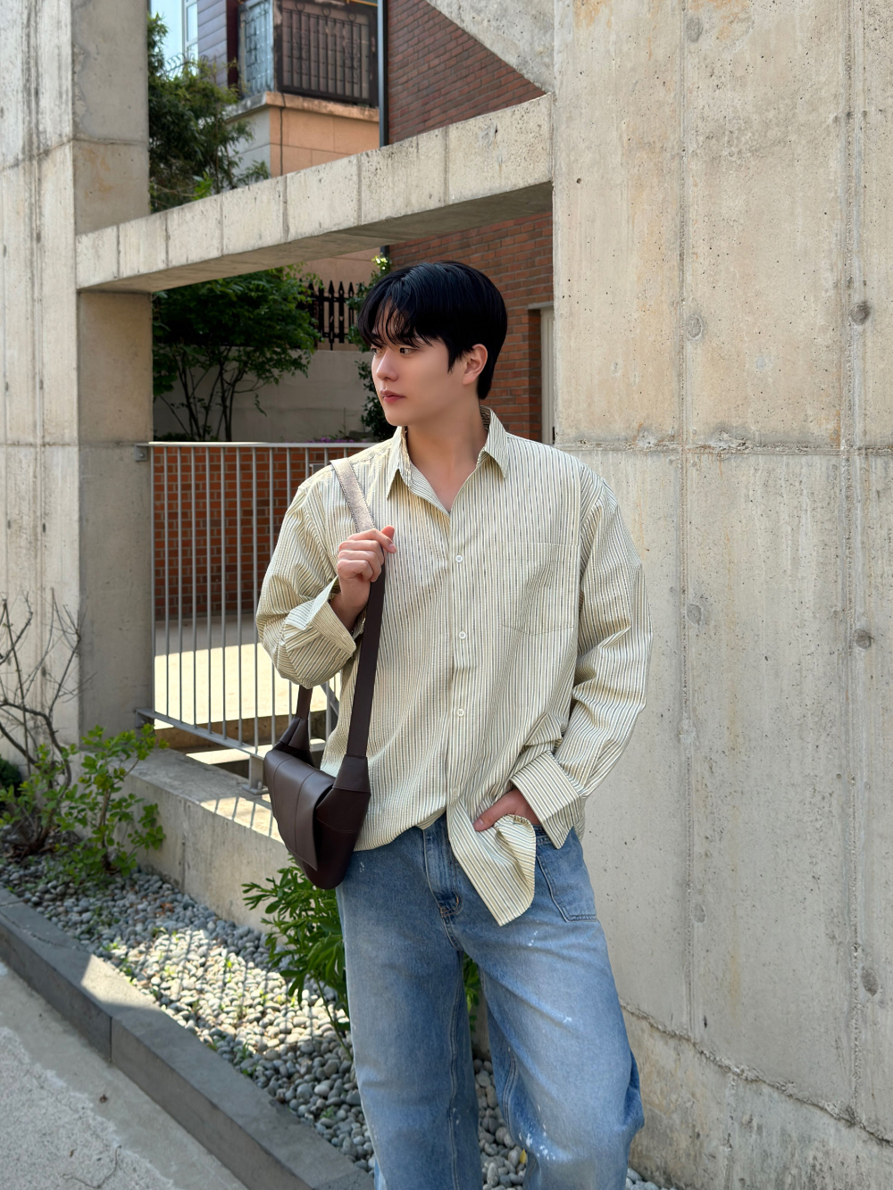 바지 모델 착용 이미지-S1L26