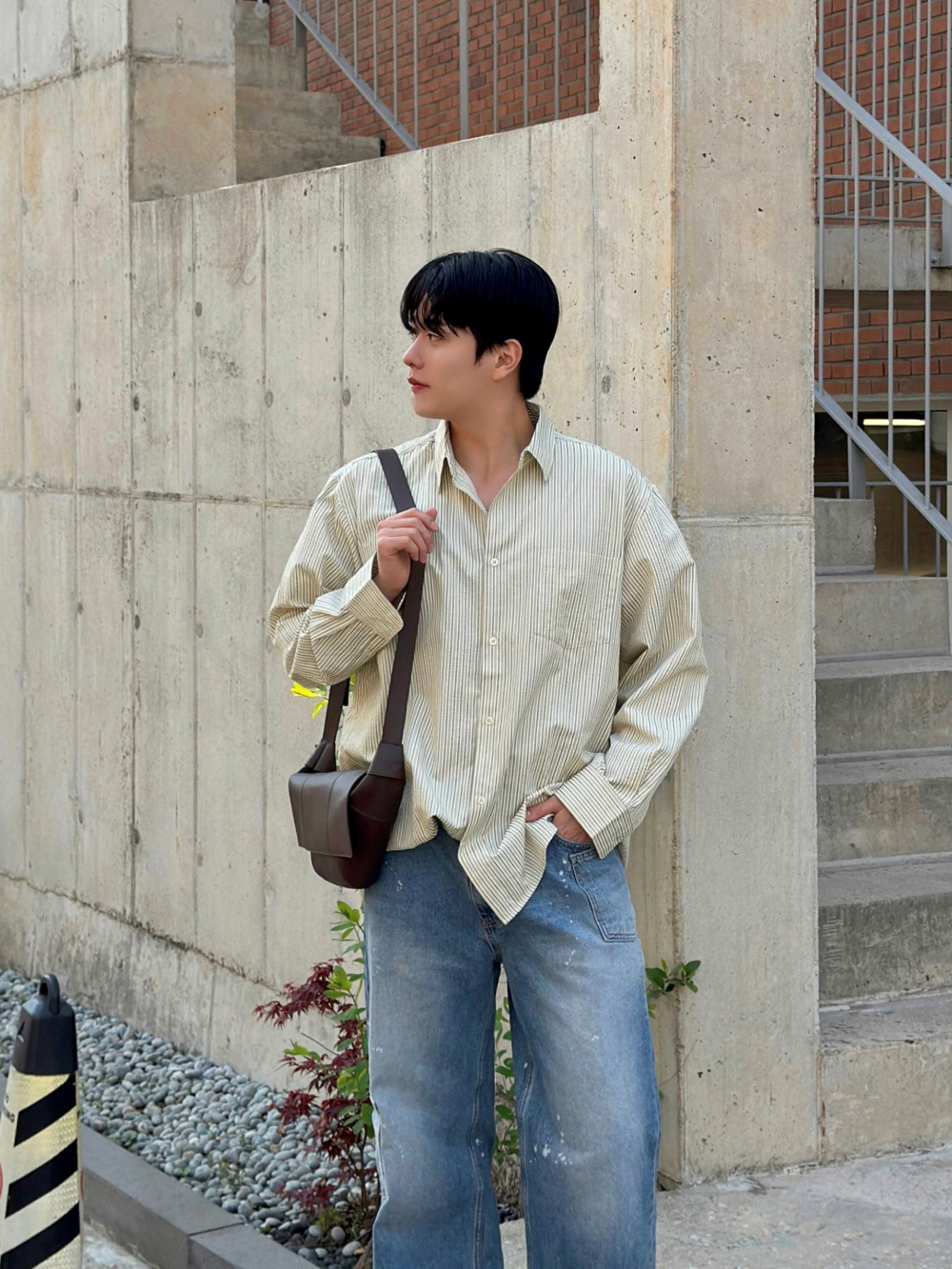 바지 모델 착용 이미지-S1L19