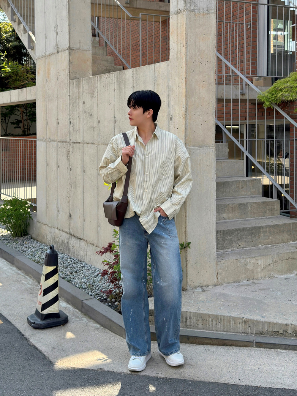 바지 모델 착용 이미지-S1L20