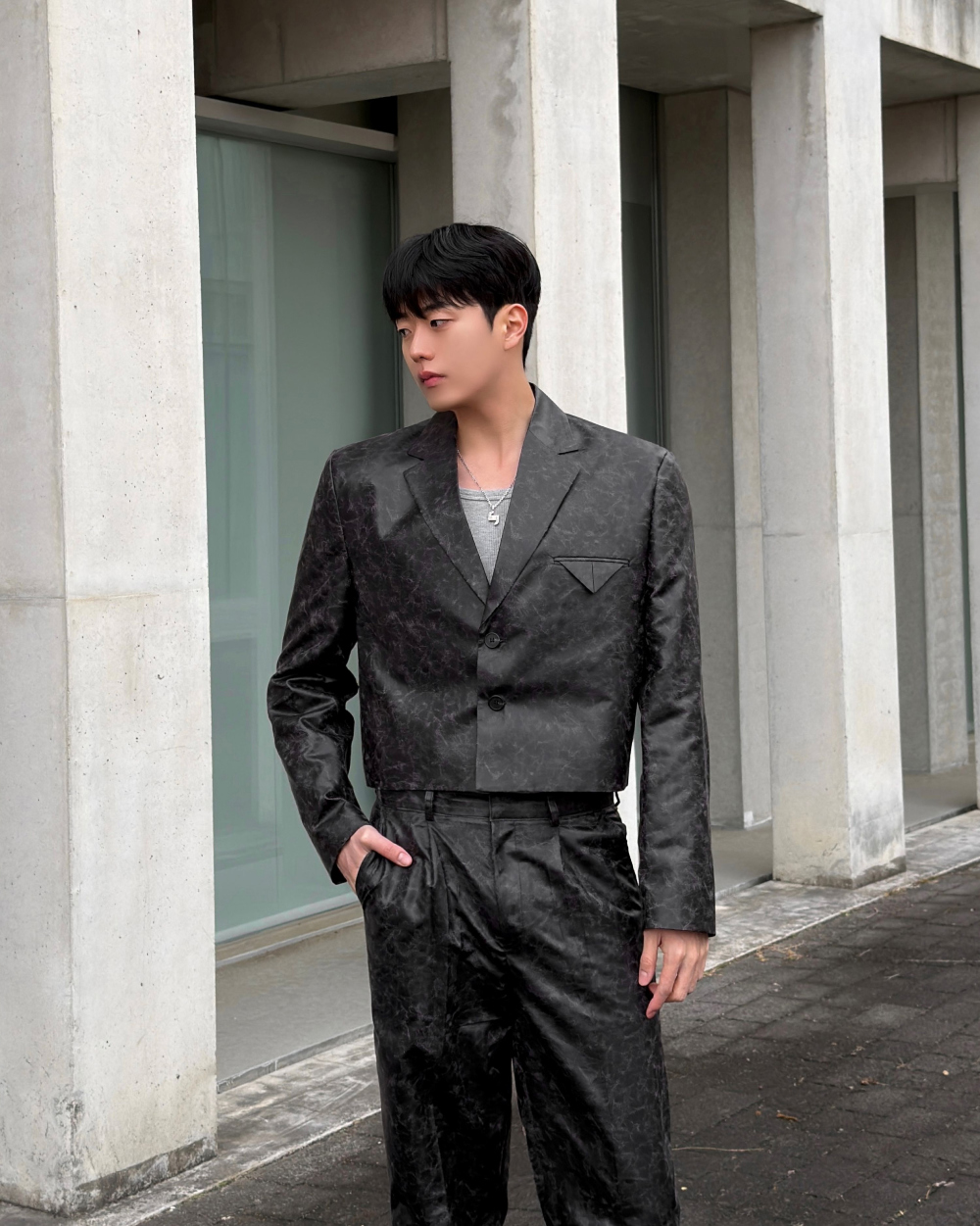 재킷 모델 착용 이미지-S3L55