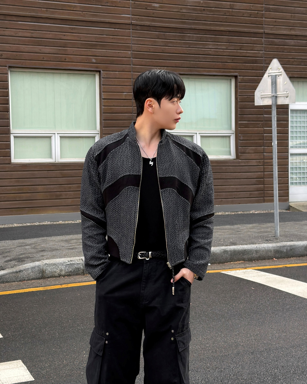 재킷 모델 착용 이미지-S1L19
