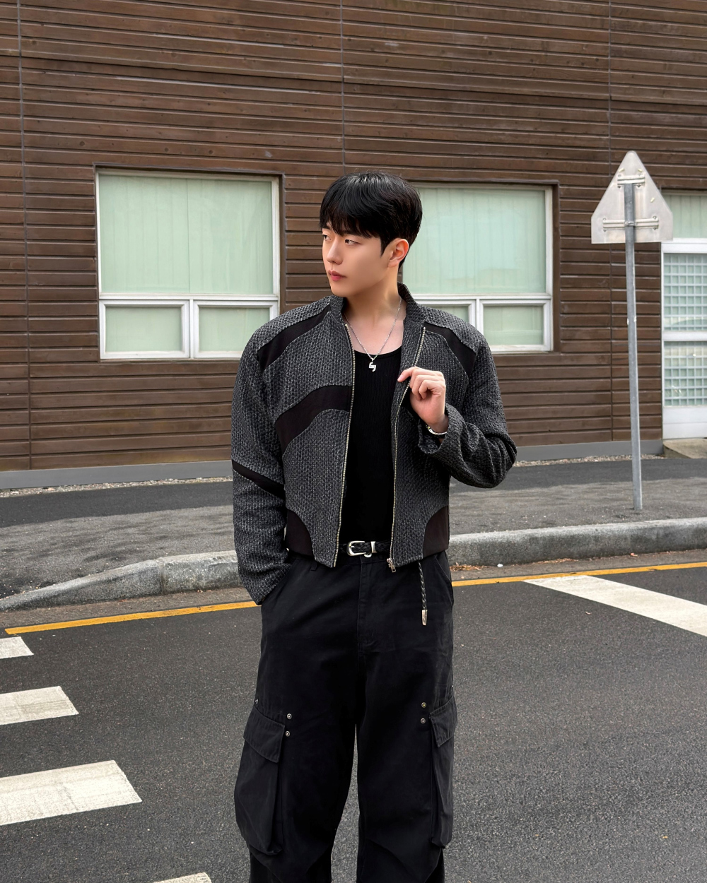 재킷 모델 착용 이미지-S1L22