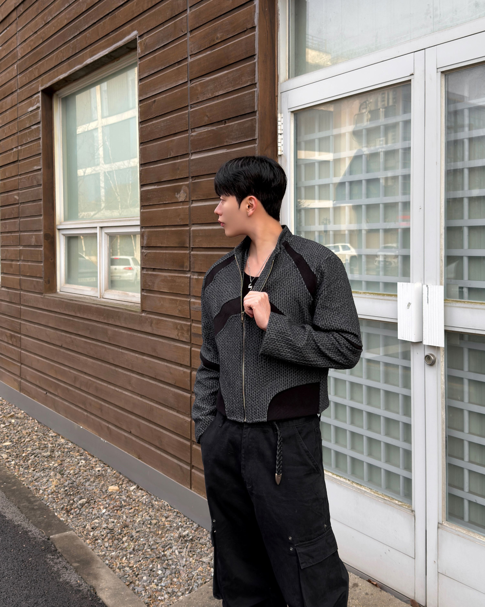 재킷 모델 착용 이미지-S1L16