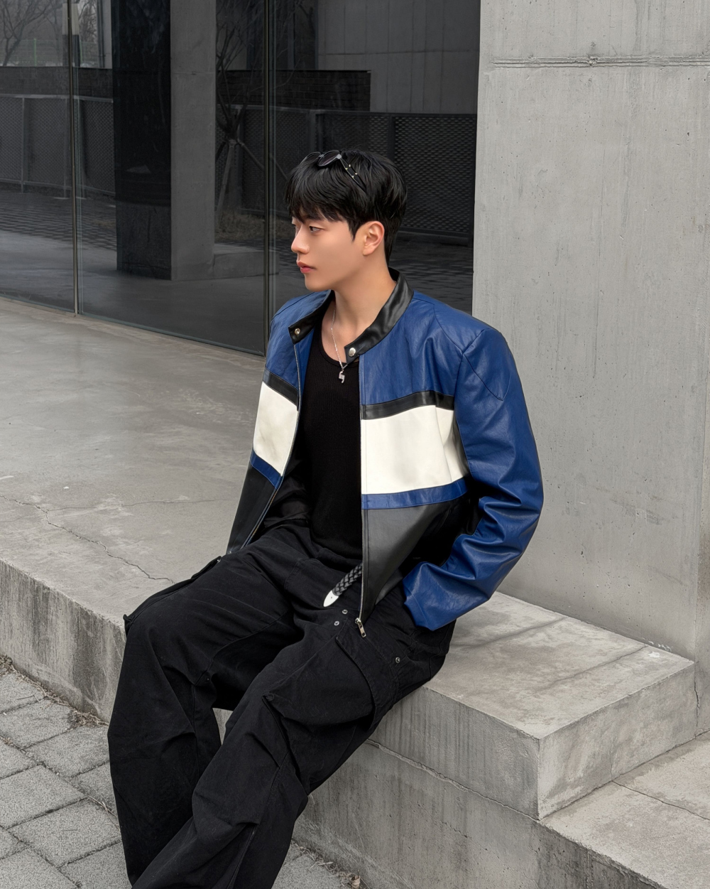 재킷 모델 착용 이미지-S1L21