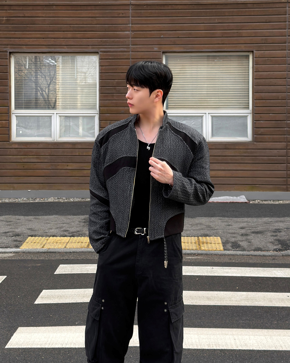 재킷 모델 착용 이미지-S1L24